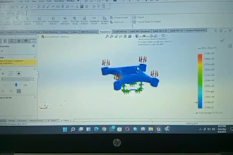 perform cad design and finite element analysis fea of mechanical components