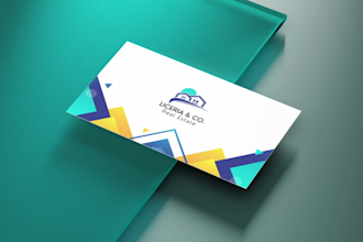 design luxury minimalist business cards