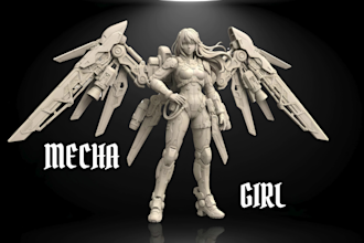 sculpt 3d characters and miniatures for 3d printing