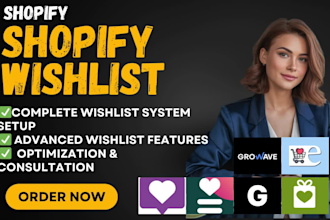 setup shopify wishlist plus smart growave hero hulk govalos zooomy king ecomify