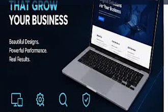 design computer website gadgets store electronics website