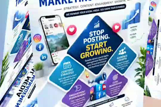 manage instagram and facebook social media marketing