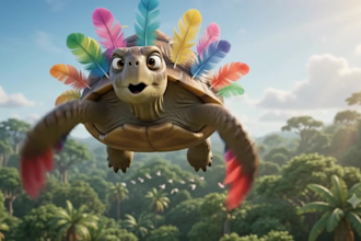 create ai cartoon animation stories and african folk tales storytelling video