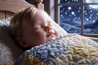 create relaxing lullaby sleeping baby video, baby sleep music for youtube