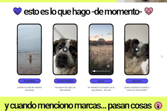 portfolio creador ugc o creador de contenido