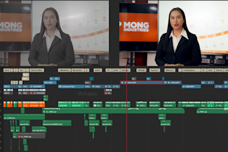professionally edit corporate video for businesses