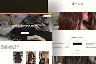 design beauty salon spa website wix website design and redesign wix online store