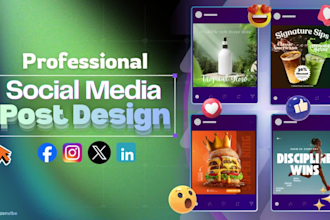 design engaging social media posts