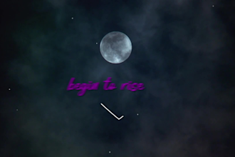 create stunning animated lyric music video