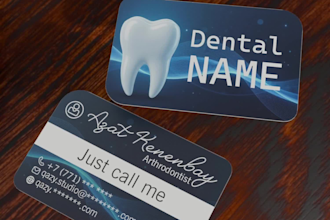 professional business card design for your business