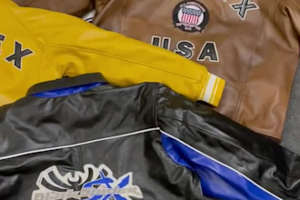 manufacture  leather jackets, clothes apparral