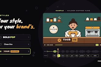 add animated captions and subtitles to your videos, word by word