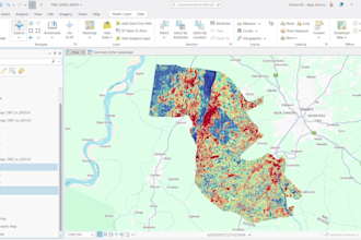 do professional gis change detection maps for businesses