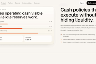 develop a modern saas landing page