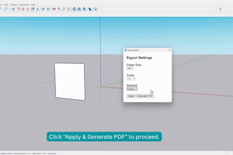 develop a custom sketchup plugin, extension, ruby script, or API tool