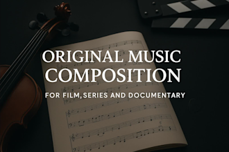 compose original score for your film, serie or documentary