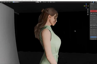 model, rig and add facial rig to character for reallusion iclone, cc4,cc5 model
