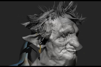 create high detail 3d character and creature sculpts