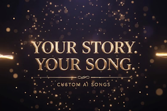 create a custom ai song for your birthday wedding or special gift