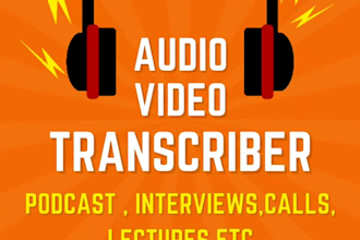 do fast and accurate audio and video transcription