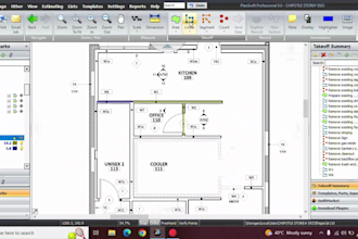 do construction material takeoff and cost estimation using planswift