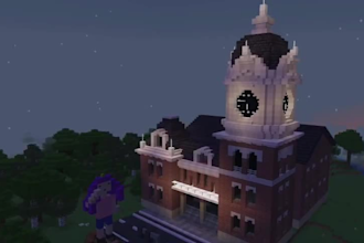 recreate real buildings exterior in minecraft