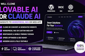 build clone lovable ai claude ai website to wix wordpress lovable ai to web app