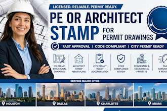 structural engineer permit drawing USA california florida dallas housto pe stamp