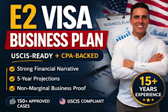 write a strong e2 visa business plan for uscis investor visa approval