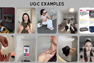 create authentic ugc content, unboxing, reviews, and more