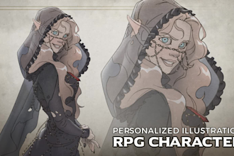 draw your fantasy rpg tabletop character