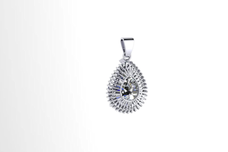 design custom pendant jewelry cad model