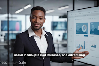 ai spokesperson testimonial video with a professional actor