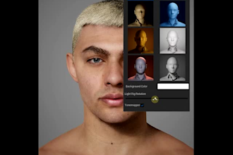 do 3d meta human realistic character modelling 3d games character design