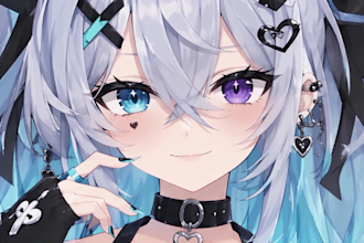 design and rigging your vtuber model live2d in anime style