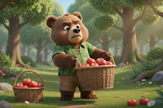 create 3d animation for kids