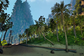 design realistic 3d game environment level design in unity and ue5