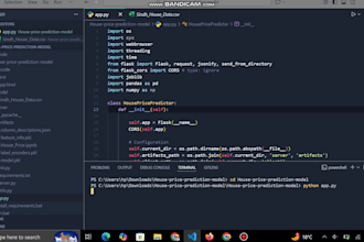 create a machine learning app using deepseek or openai gpt4o