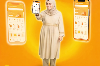 design professional shopping app promotional banner design