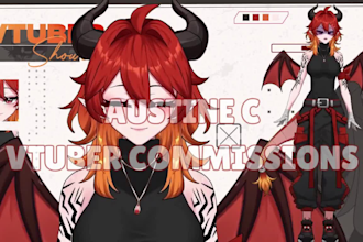 nsfw vtuber model live2d model vtuber rigging vtuber commissions vtube model