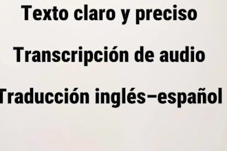 professional english to spanish translation manually