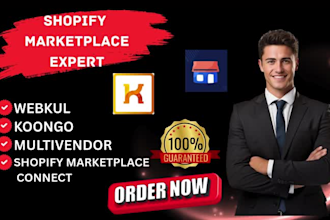 setup shopify marketplace webkul shopify marketplace connect koongo multivendor