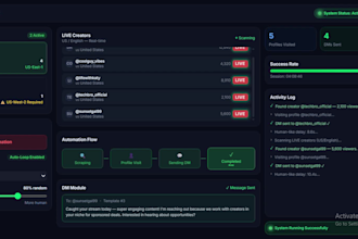 custom social media bot, tik tok livestreaming bot, vinted bot, twitch bot