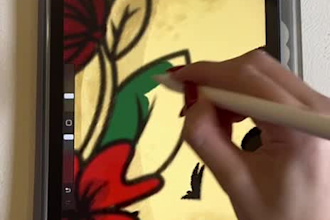 create cinematic procreate art videos for social media and brands