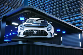 create 3d billboard and anamorphic animation for ads and advertising