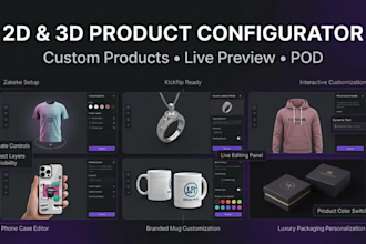 setup zakeke product customizer for custom tshirt merchandise store