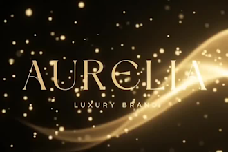 create a cinematic ai logo animation and reveal