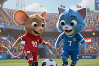 produce 3d ai cartoon animation