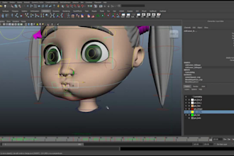fix,edit, rig vrc avatar,rig3d model for animaze, livelink, ue5 control rig, vrm
