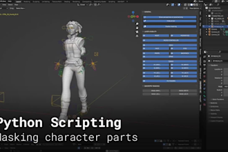 add 3d rig to your 3d character professionlly in blender